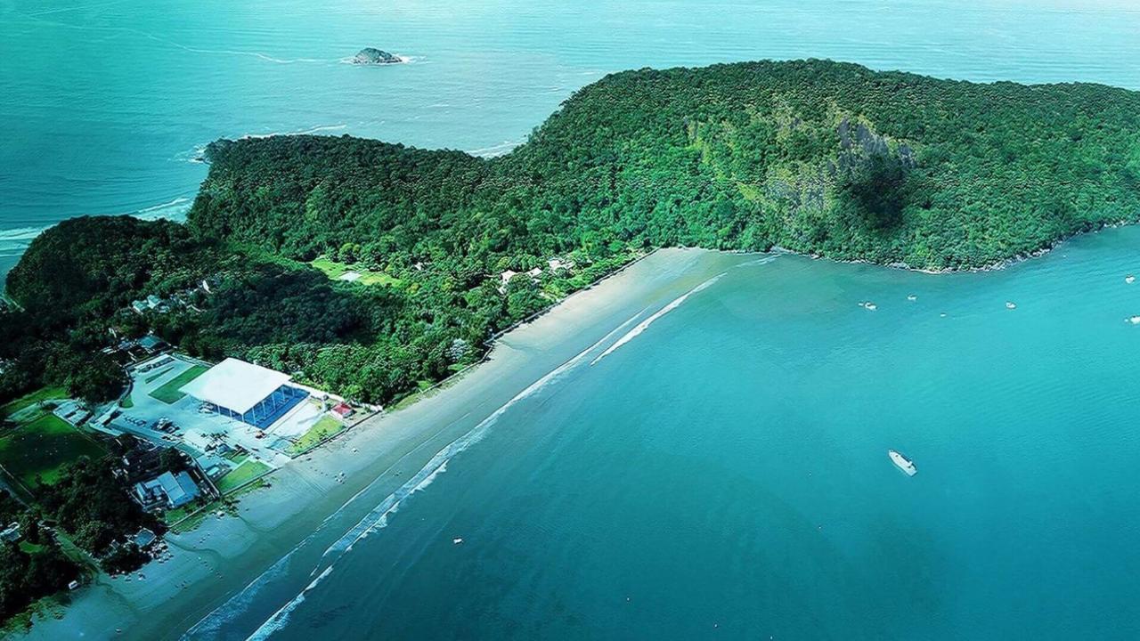 Pousada Vistazul - Piscina Climatizada - Pe Na Areia Bertioga Bagian luar foto
