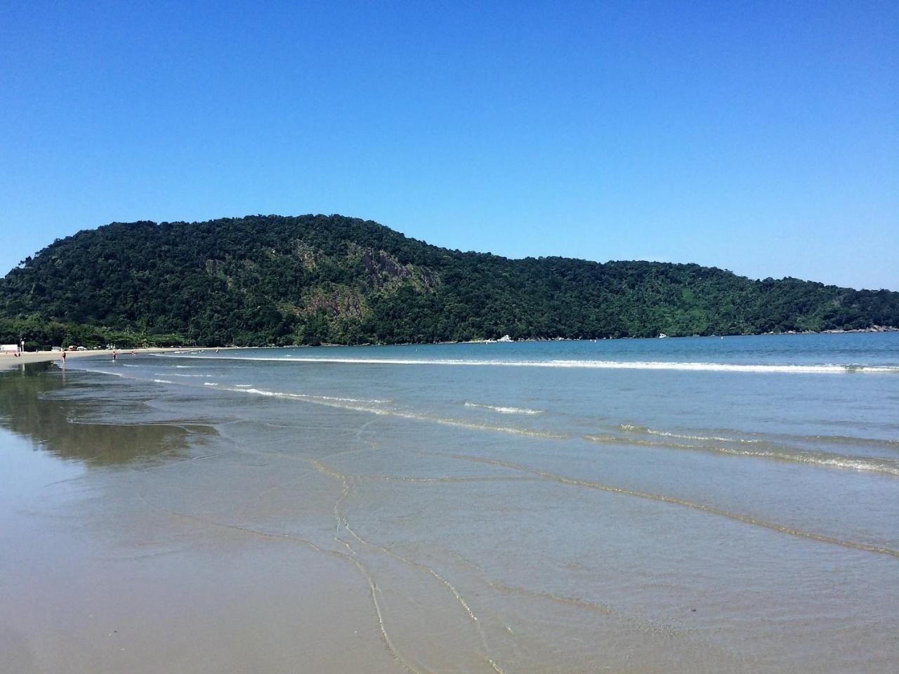 Pousada Vistazul - Piscina Climatizada - Pe Na Areia Bertioga Bagian luar foto