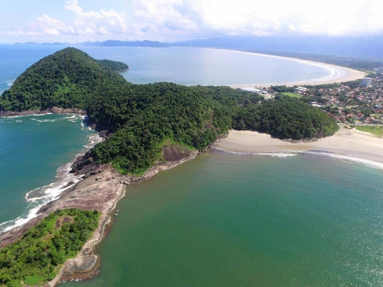 Pousada Vistazul - Piscina Climatizada - Pe Na Areia Bertioga Bagian luar foto