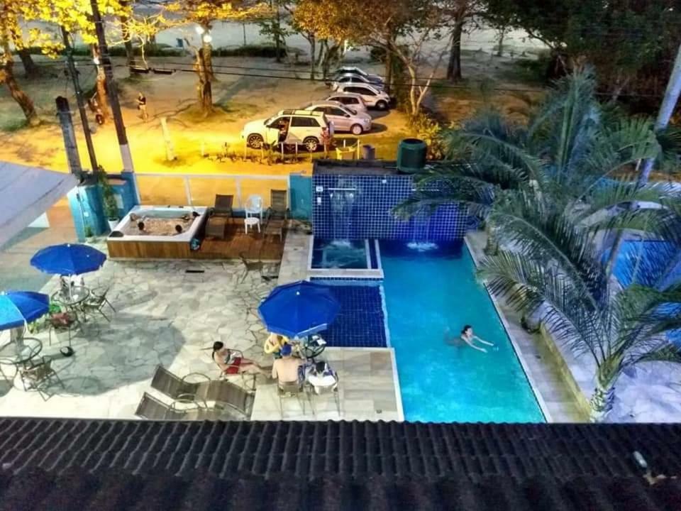 Pousada Vistazul - Piscina Climatizada - Pe Na Areia Bertioga Bagian luar foto