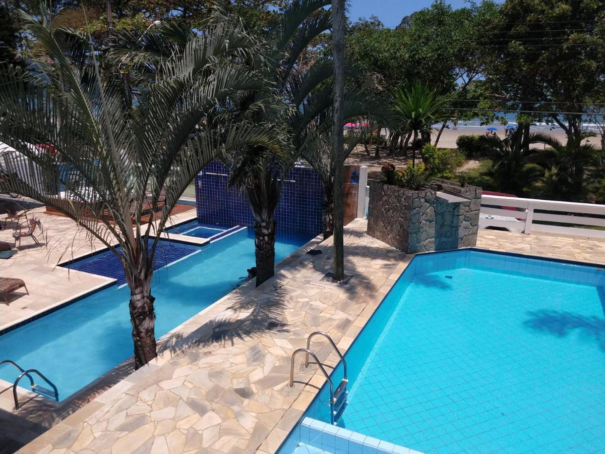 Pousada Vistazul - Piscina Climatizada - Pe Na Areia Bertioga Bagian luar foto